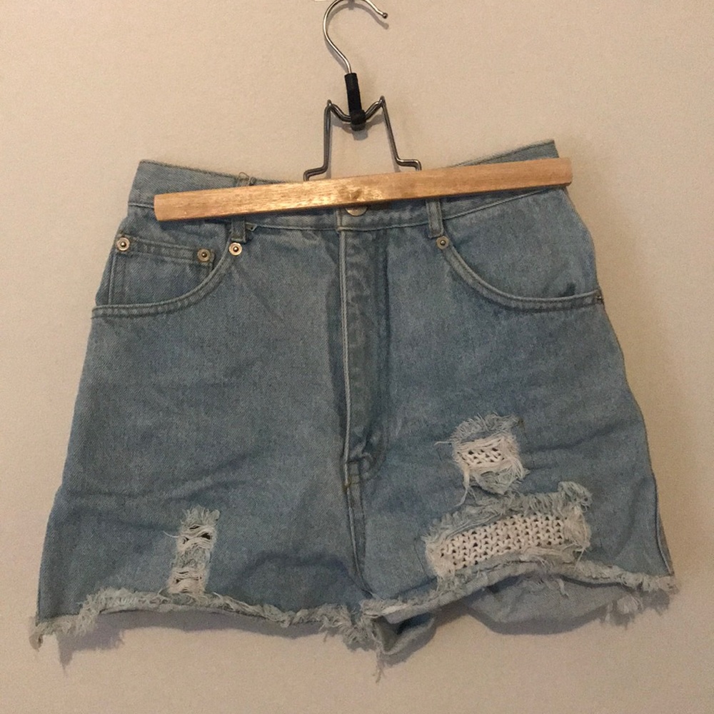 High waisted shorts